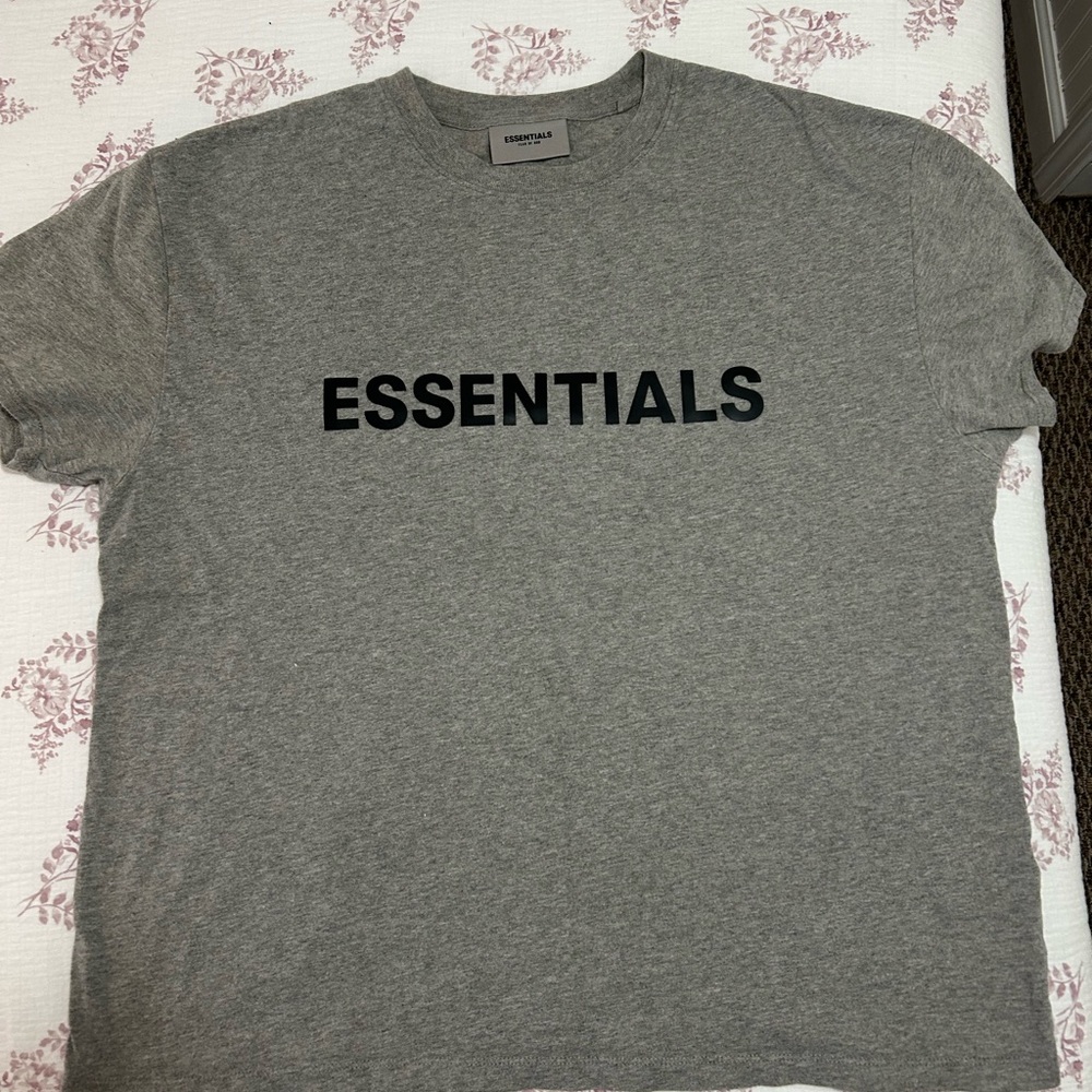 Fear of God Essentials Heather Gray Crewneck